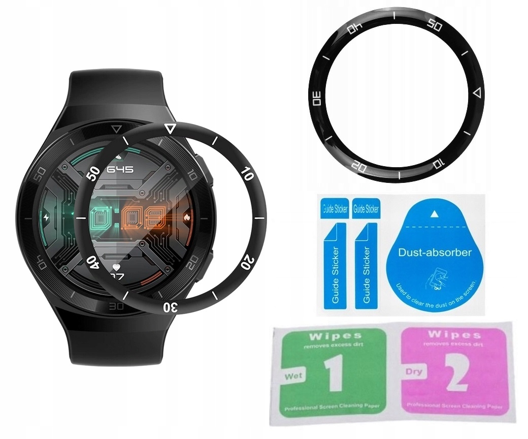 

6 x Folia Ochronna 3D 7H Huawei Watch Gt 2e 46mm