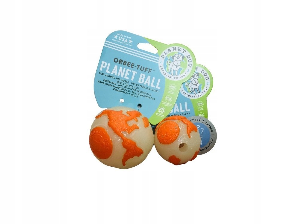 

piłka gryzak dla psa Planet Dog Orbee-Tuff Ball M