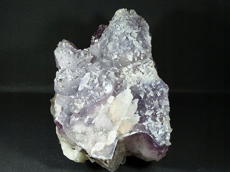 Ametyst Kalcit Kartáč Brazílie 758 g. 6a