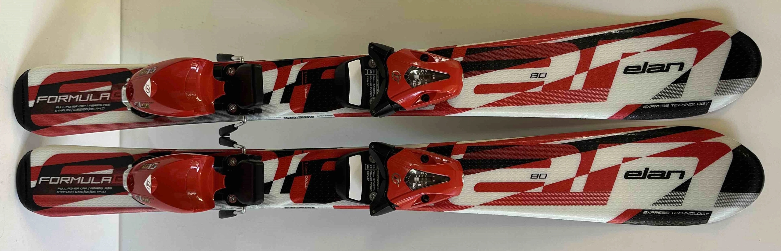 Dětské lyže Elán Formula red vázání Tyrolia Sl 45 red