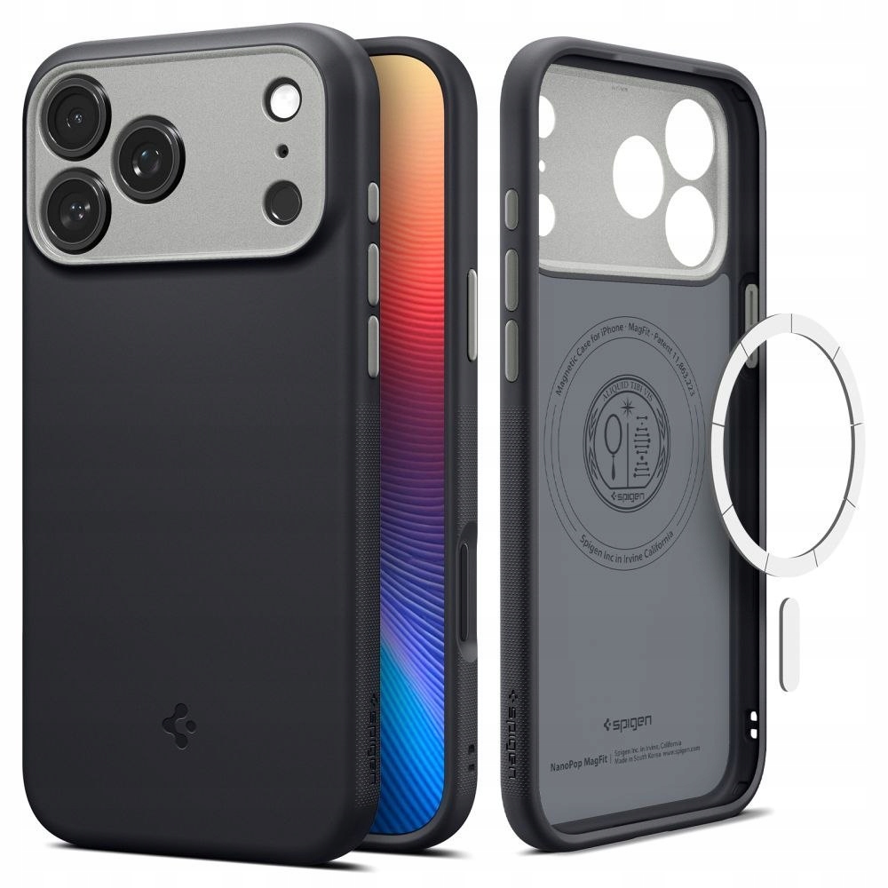 Spigen futerał Nano Pop Mag kompatybilny z MagSafe do Iphone 17 Pro Max bla