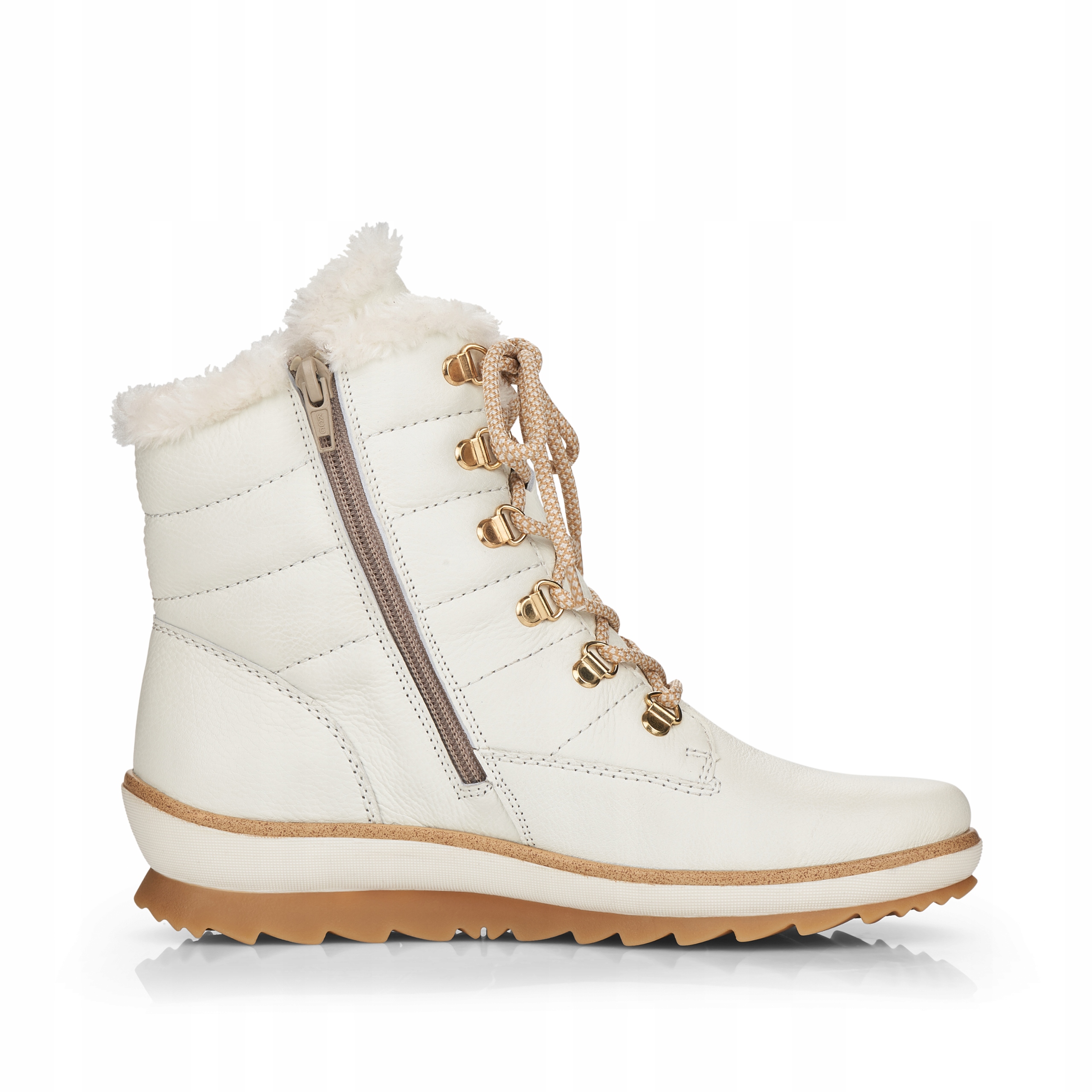 Buty damskie Zimowe Ocieplane Śniegowce Skórzane Rieker Remonte Botki 38 Kod producenta REMONTE R8480-80 botki