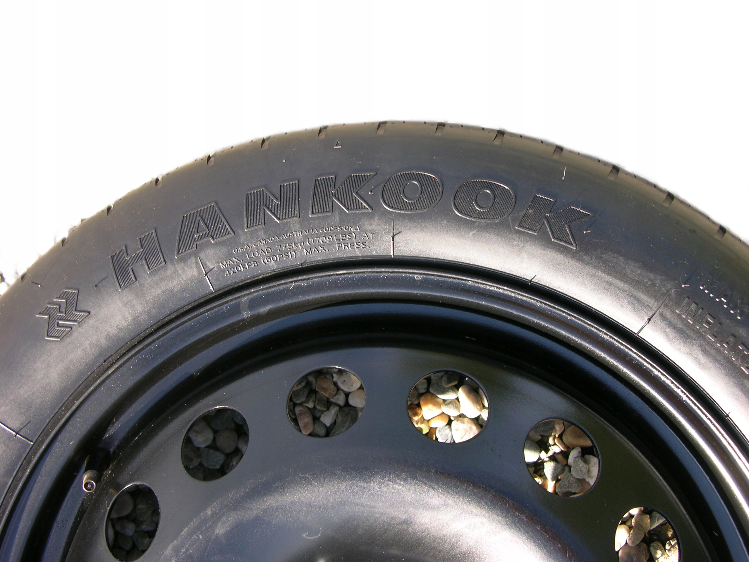 KOŁO DOJAZDOWE FORD S-MAX GALAXY 5X108 R17 NOWE 96-15r Rozstaw śrub 5x108