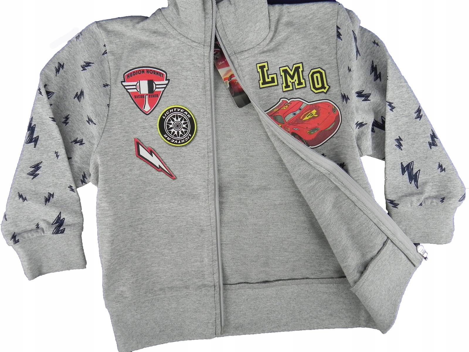 

Cars Autka bluza rozpinana na suwak Disney 116 122