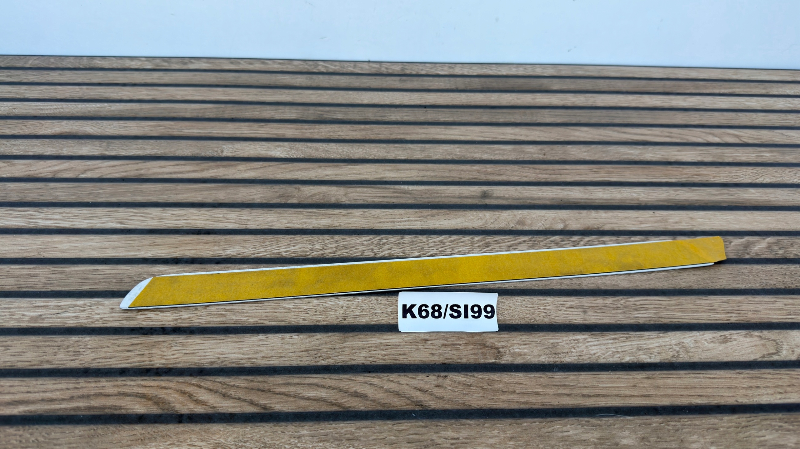 AUDI RS3 8V 8V4 left moulding threshold front cap CHROM K68/SI99