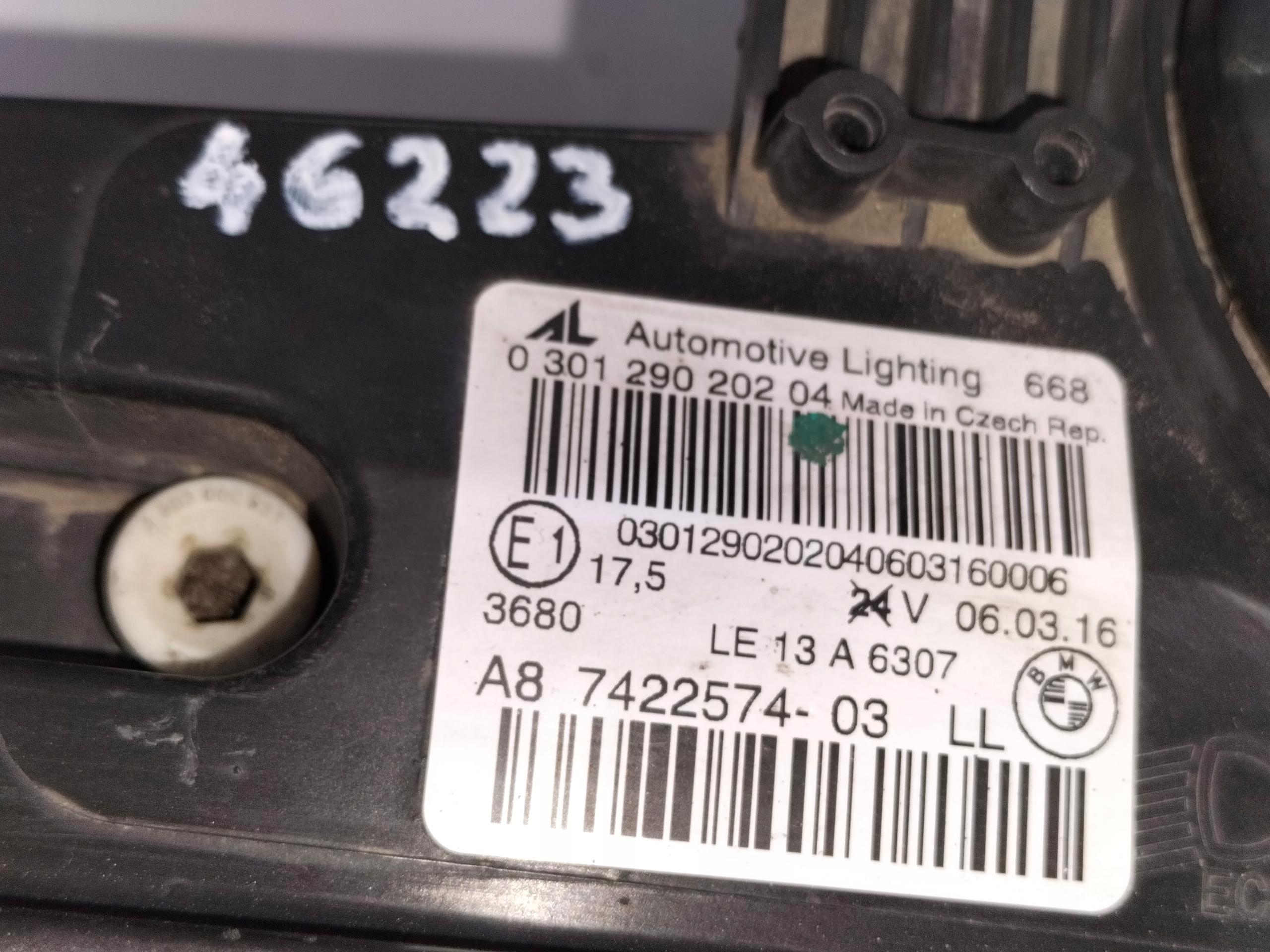 light front reflektor right BMW 2 F45 F46 14-21