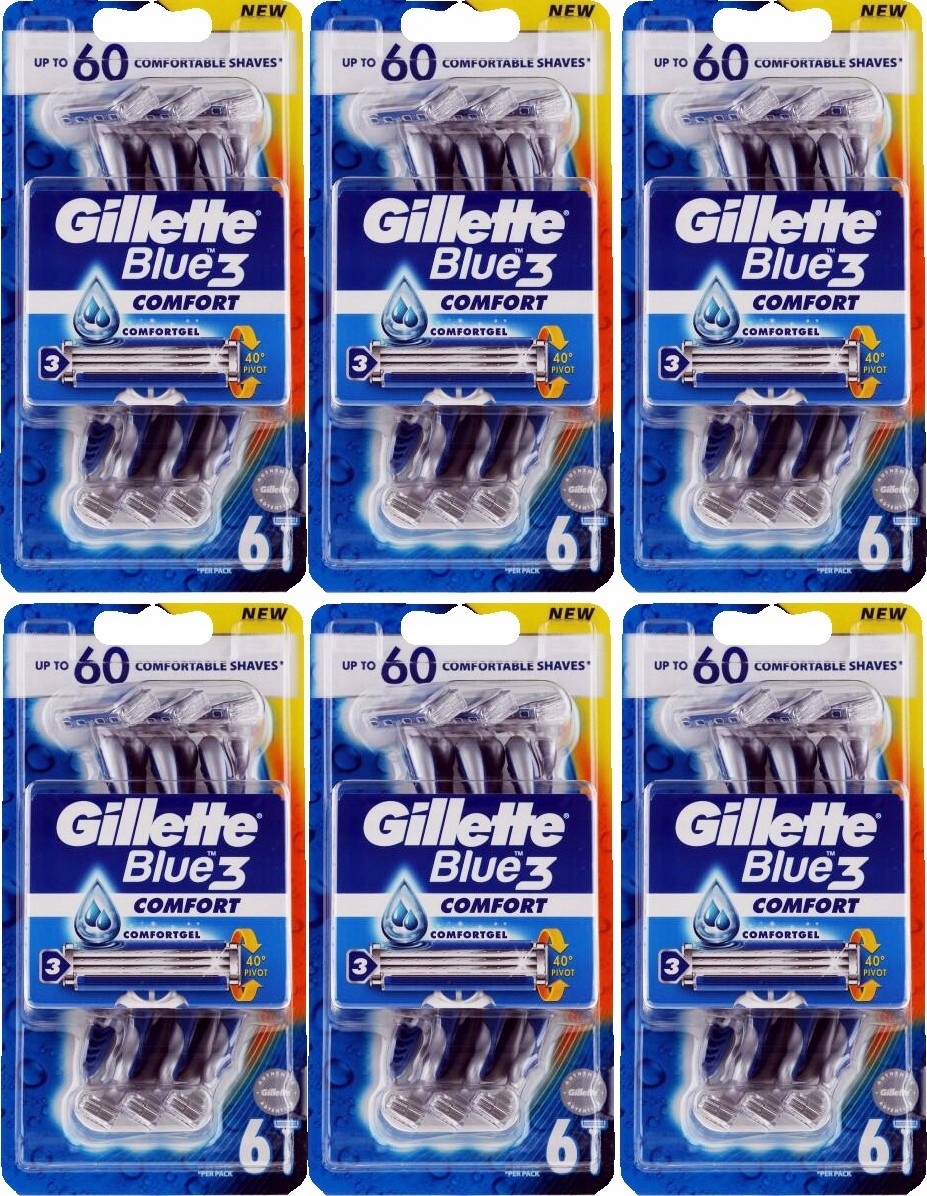 

Gillette Blue3 Jednorazowe Maszynki do Golenia 36