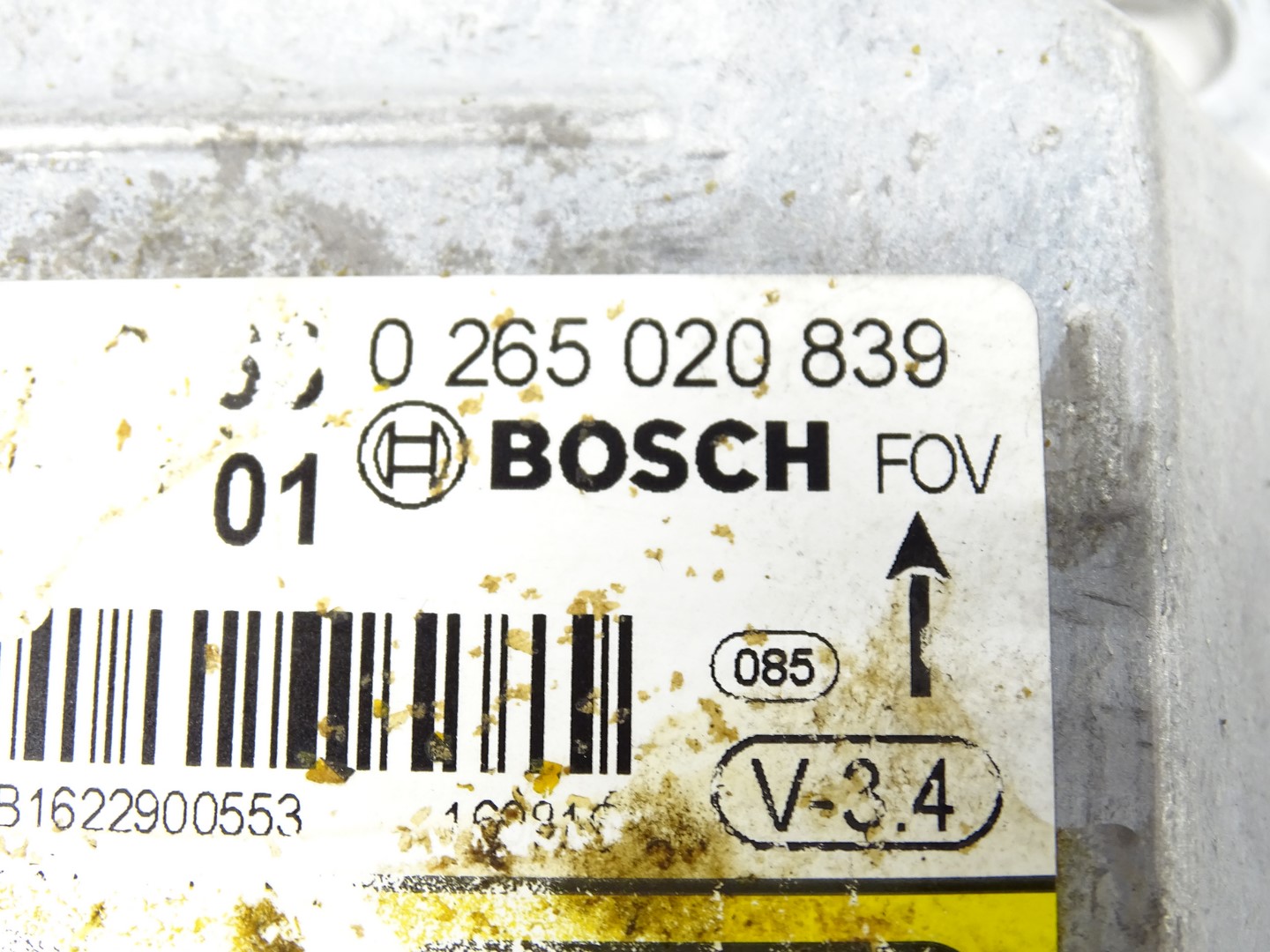 modulo SENSOR airbag airbag BMW F10 0265020839