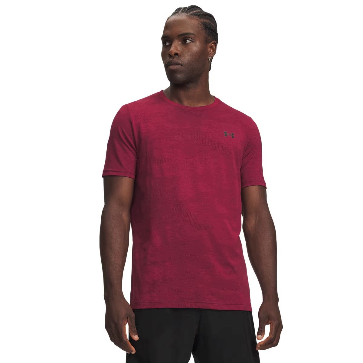 Under Armour Koszulka Vanish Elite Seamless Camo Vintage Maroon r. M