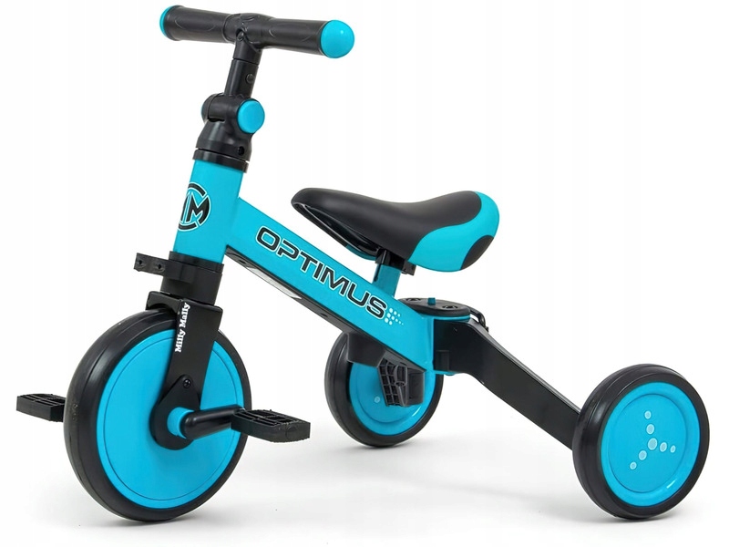 Rowerek biegowy Milly Mally 3w1 Optimus 3-KOŁ