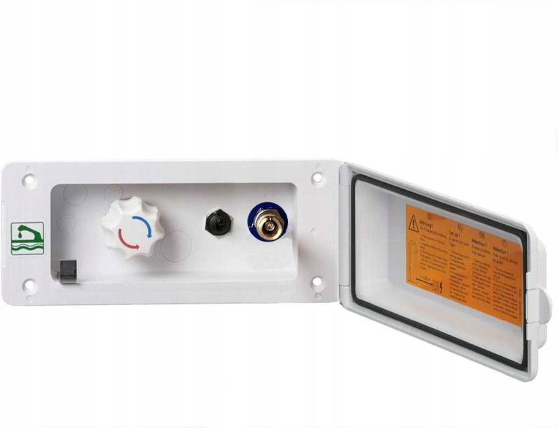 Vnější přípojka sprchy pro karavany