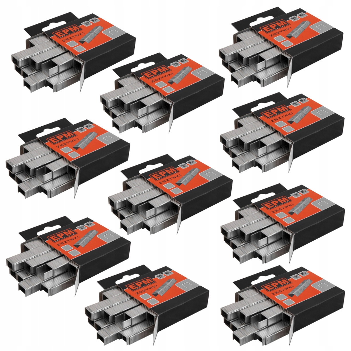 Zszywki Tapicerskie 8mm x 11,3mm typ J do Takera Zszywacza 10.000szt EPM