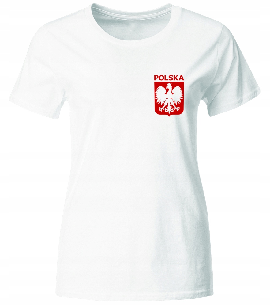 KOSZULKA KIBICA REPREZENTACJI POLSKI Z GODŁEM - L