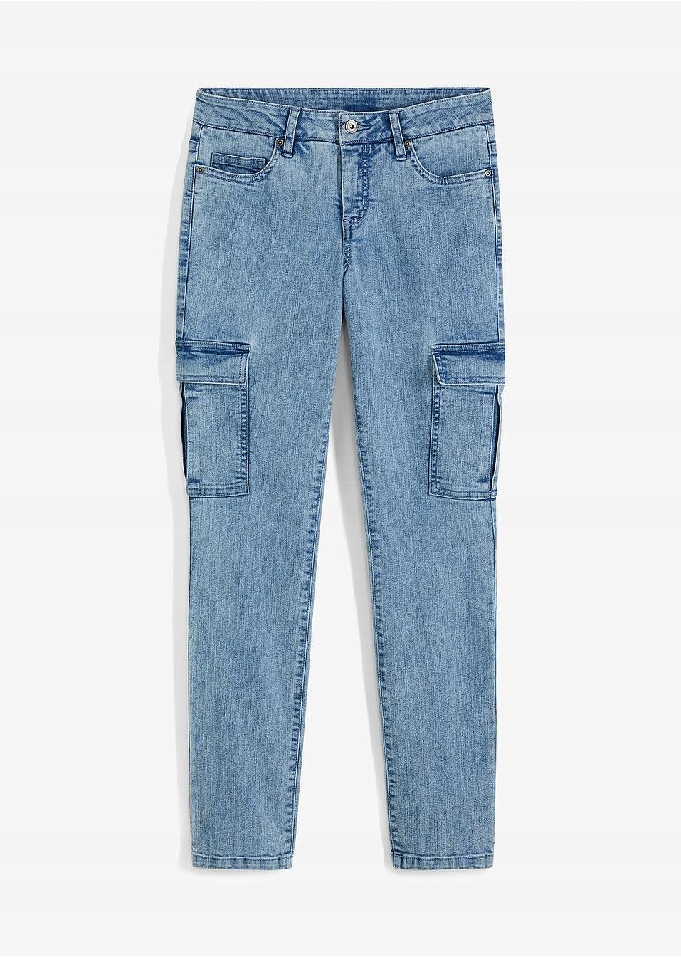 34 Spodnie Jeansowe Rurki ikf