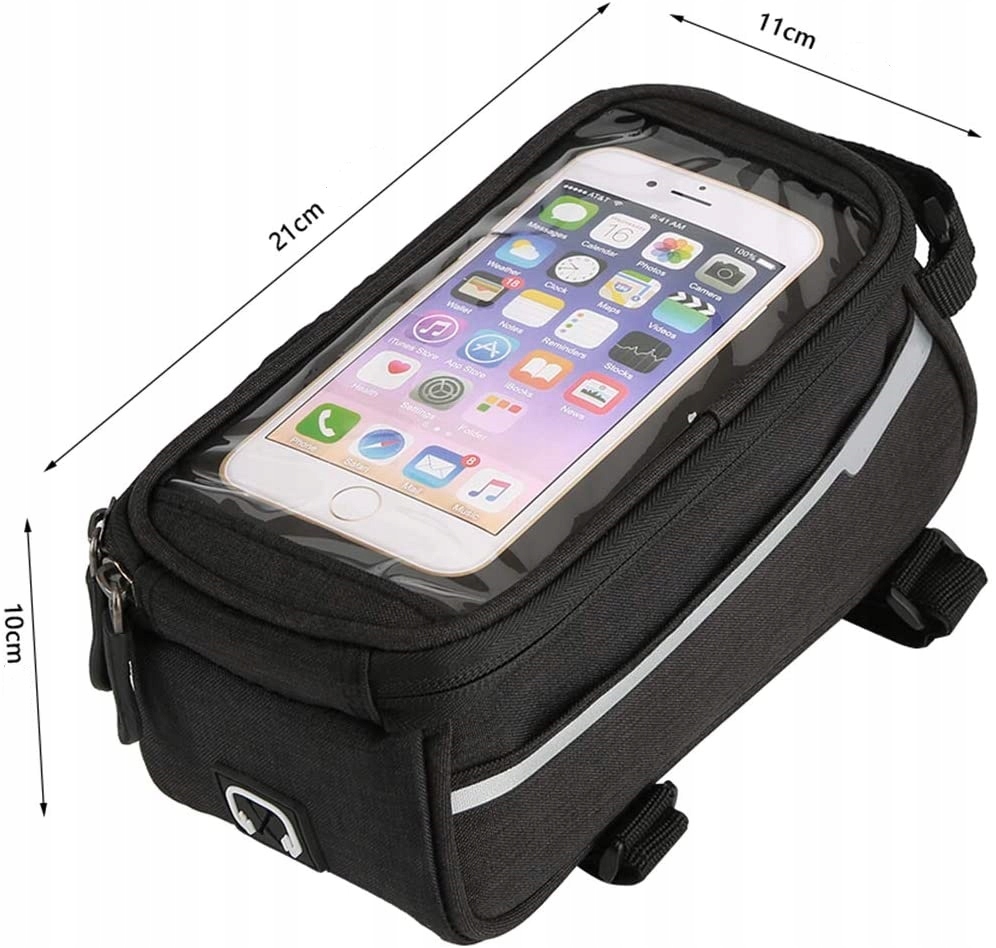 SAKWA TORBA TOREBKA ROWEROWA NA RAMĘ TELEFON WODOODPORNA ETUI B-SOUL 7 Marka B-Soul