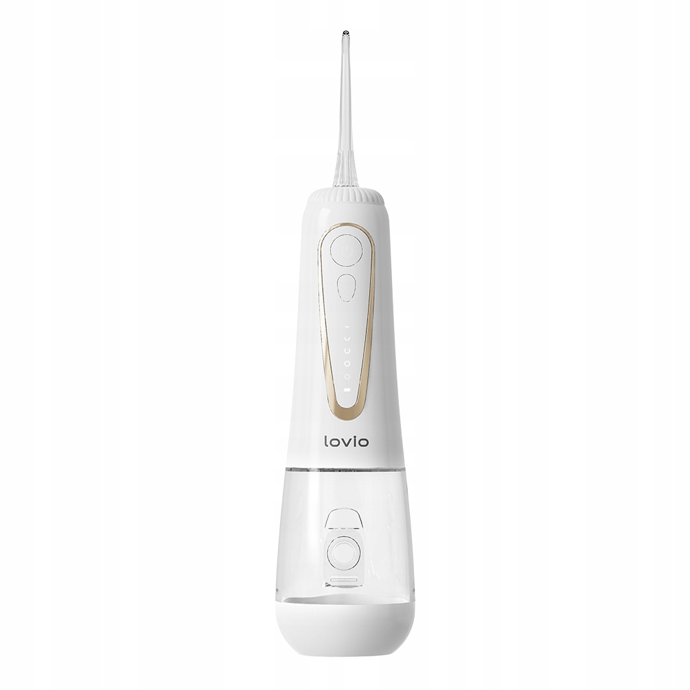 Lovio Beauty HydroJet bezprzewodowy irygator do zębów 8 końcówek etui