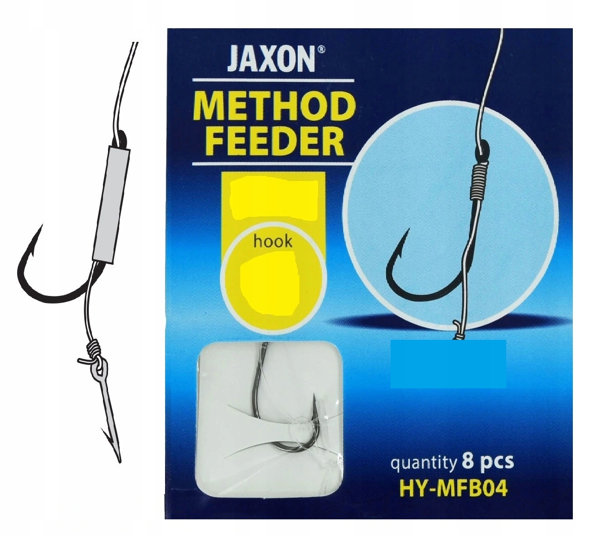 

Haczyki z przyponem Jaxon Hy-mfl r.12 metoda