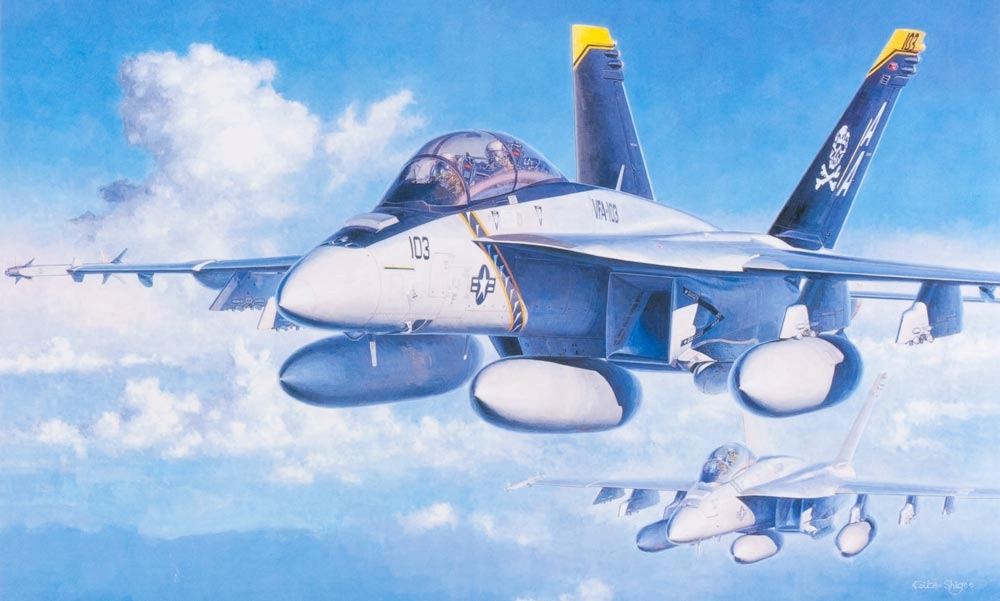Hasegawa PT38 F/A-18F Hornet Měřítko Letadla 1/48 Hobby Plastikový Model