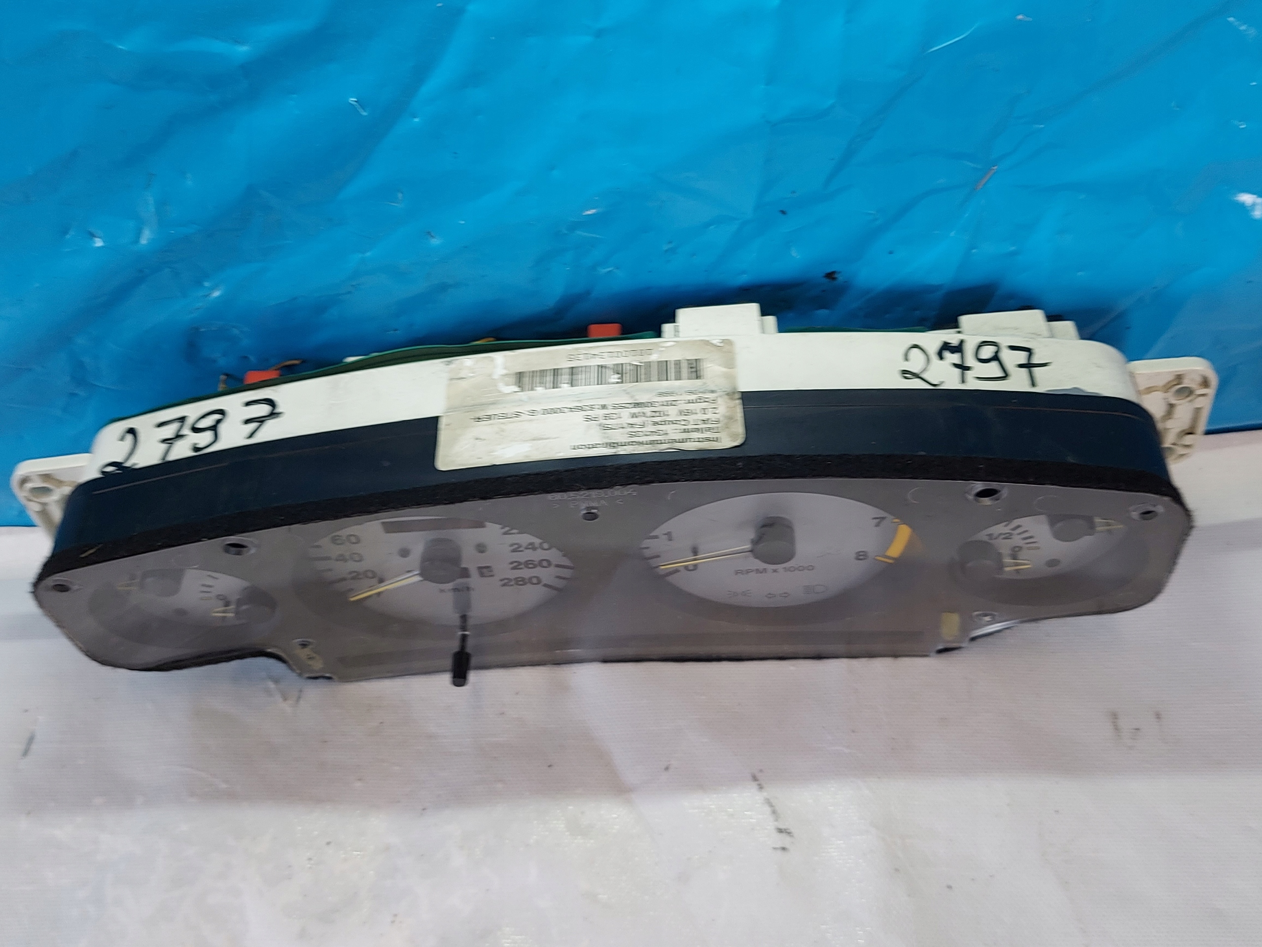 dials clock FIAT CUOPE FA175 2.0 16V 6053820010A