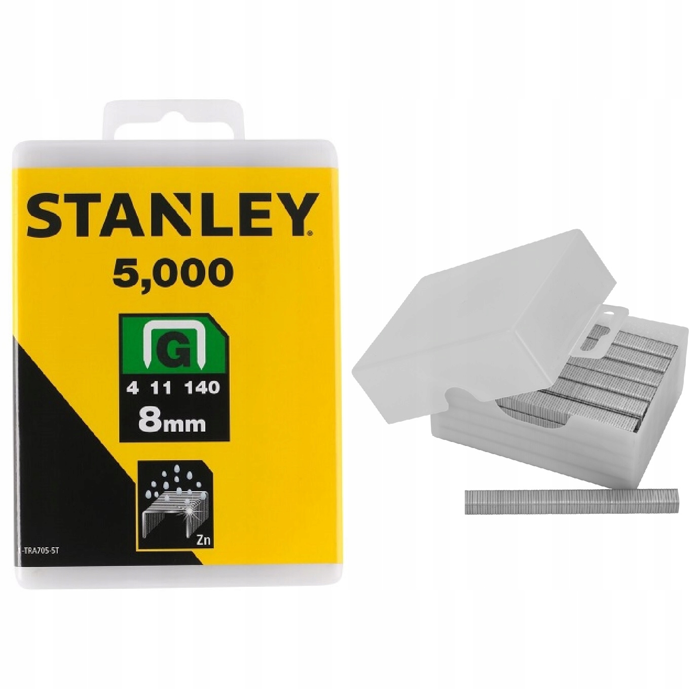 ZSZYWKI TYP G 8MM 5000SZ ZSZYWKA B: 0,75MM STANLEY