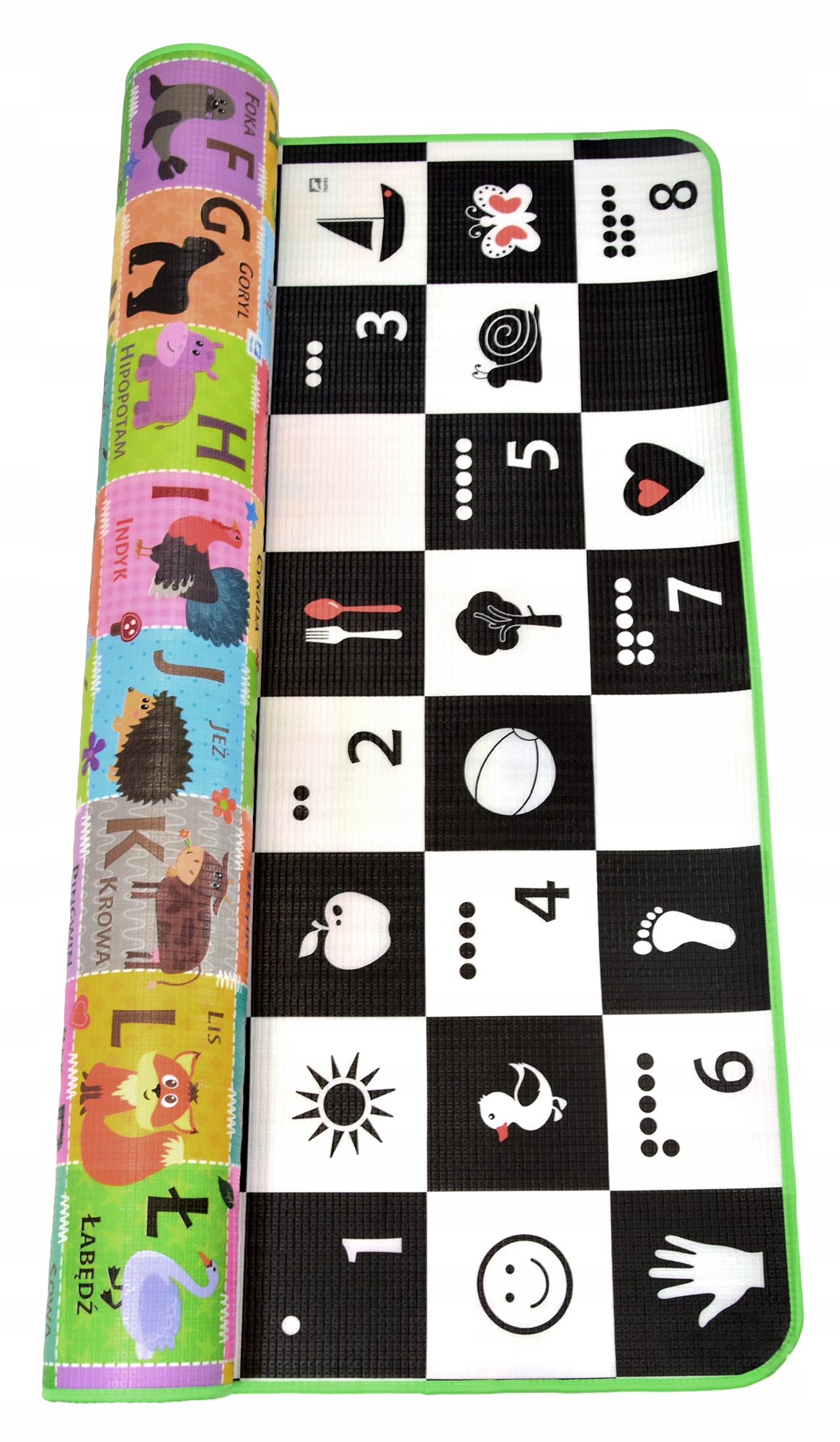 MATA PIANKOWA DWUSTRONNA SZACHOWNICA GRUBA 1 CM Bohater brak