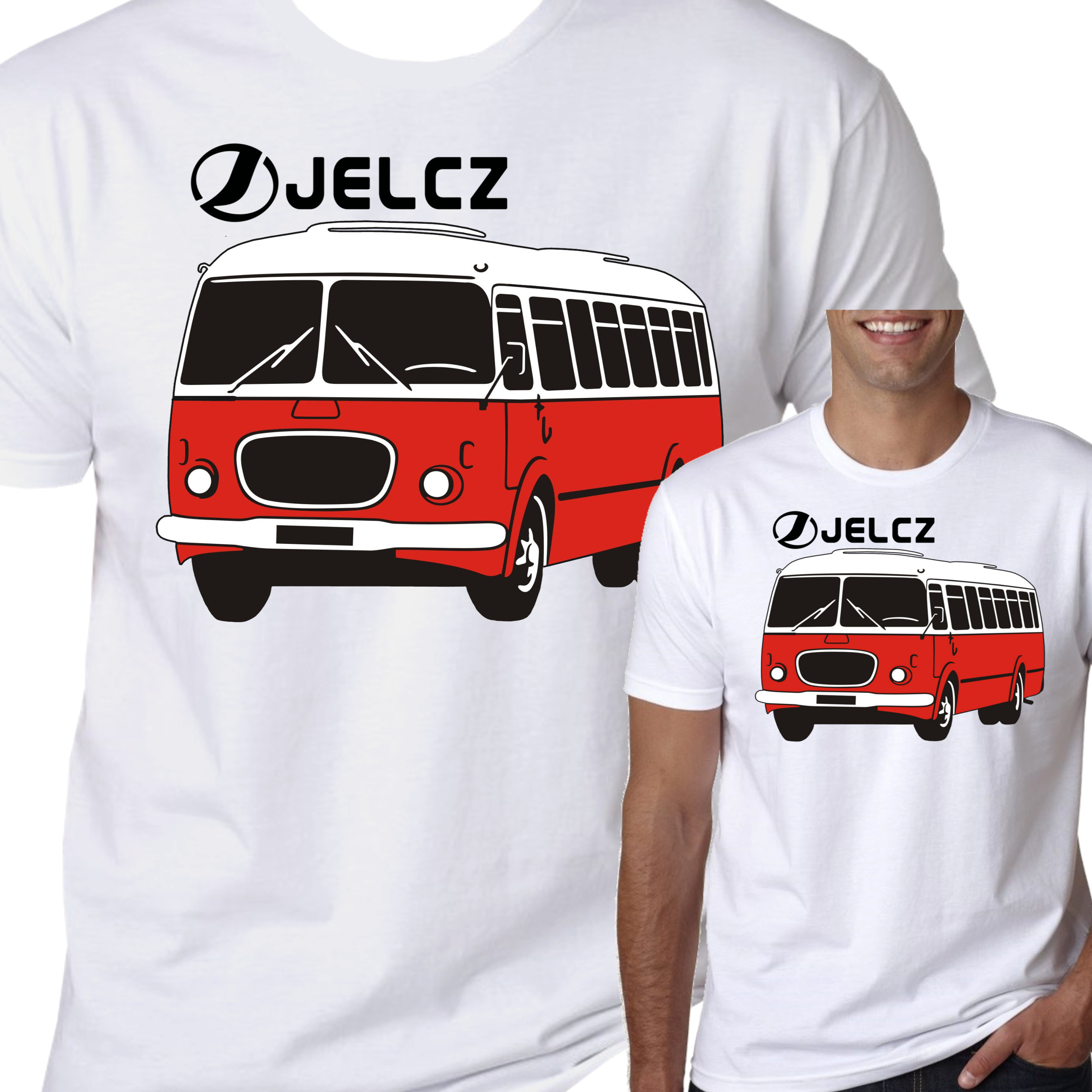

Koszulka Jelcz Ogórek Prl Retro Autobus XL 3077