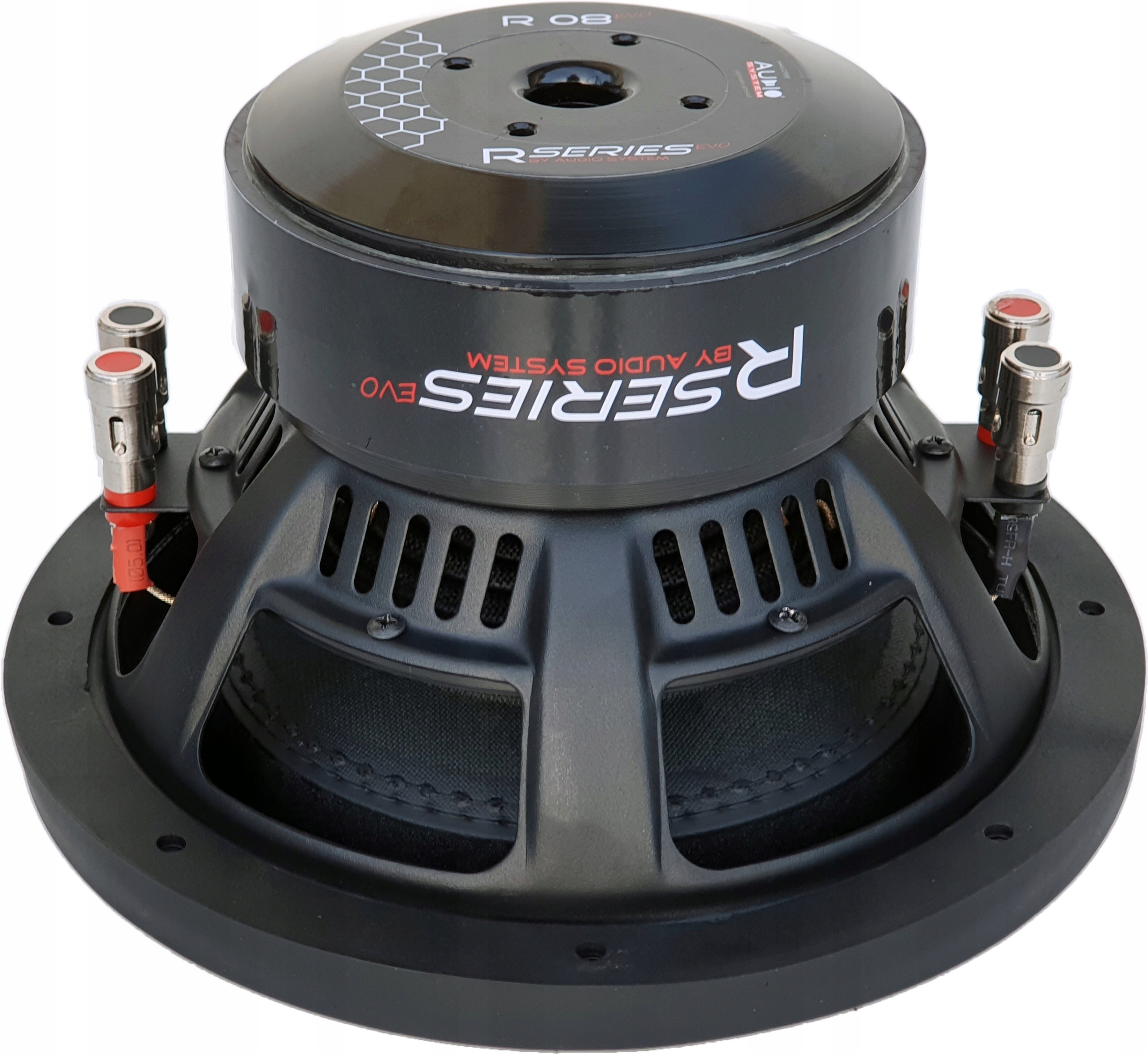 Audio System R08EVO Automobilový Subwoofer 20 cm 8 palcov 300 W Rms 2x4 Ohm