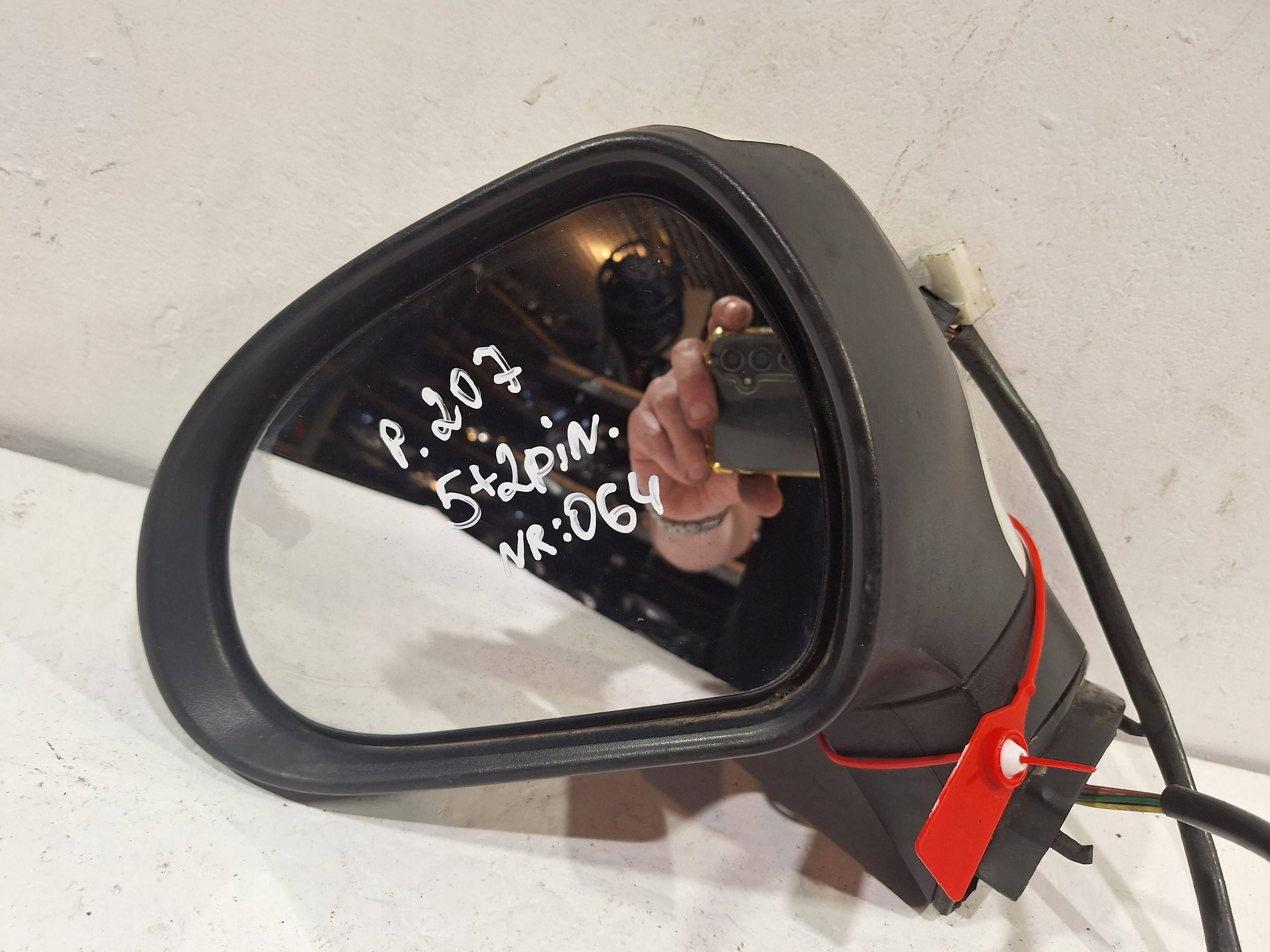 mirror exterior left 7 PIN PEUGEOT 207 06