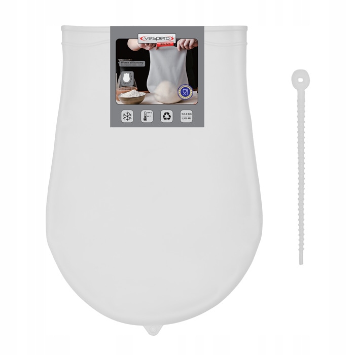 Silikonowy worek do ciasta 21x30 cm Vespero