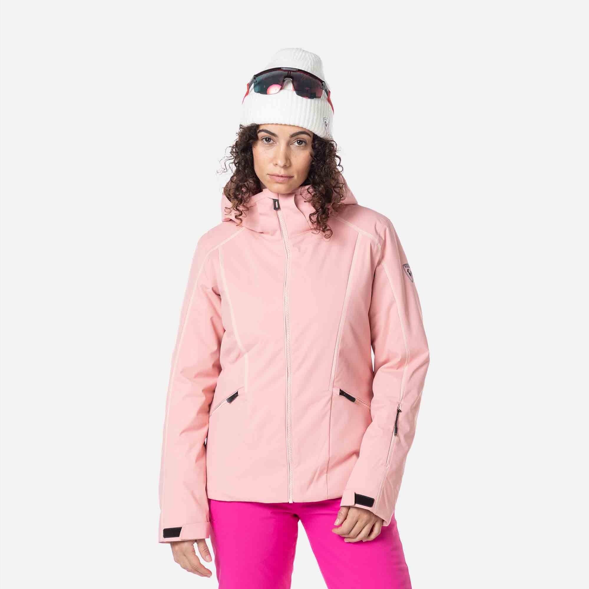 Kurtka narciarska Rossignol W Flat różowa Xs