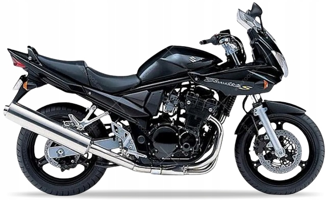 Samolepky Juula Pro Suzuki Gsf 650 S Bandit 2005 Černé
