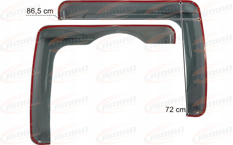 OWIEWKI SZYB BOCZNYCH MAN TGX TGS TG3 2020- Rodzaj owiewki