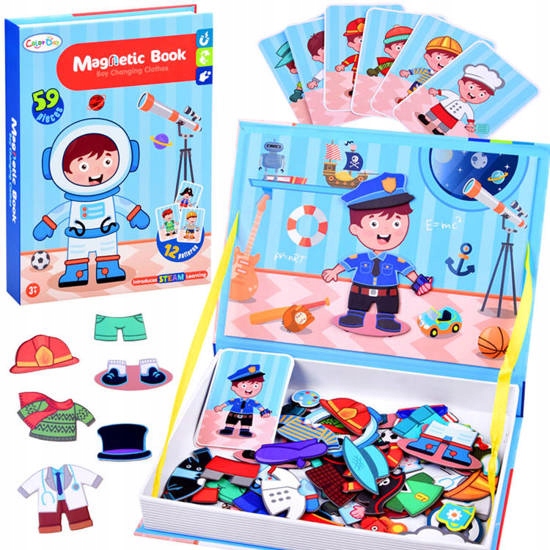 

Książka Układanka Magnetyczna Zawody 59EL Puzzle