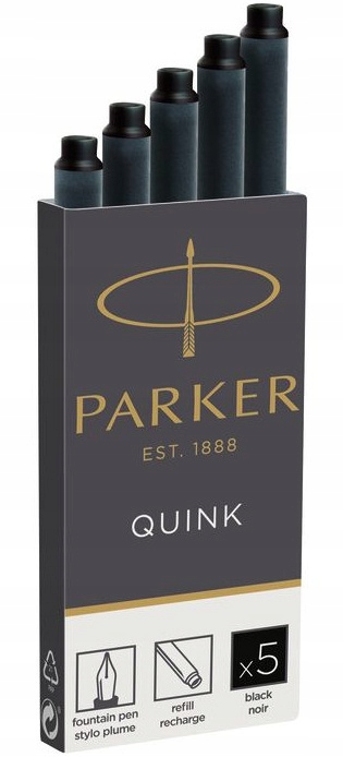 

Parker Naboje do pióra wiecznego 5 szt. czarny