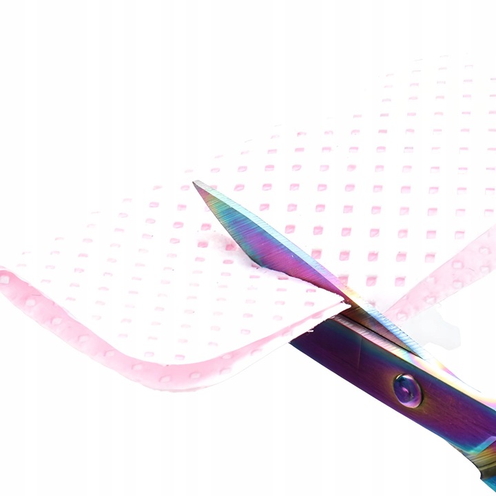 Nożyczki Kosmetyczne Tęczowe Do Skórek i Paznokci Waga produktu z opakowaniem jednostkowym 0.05 kg