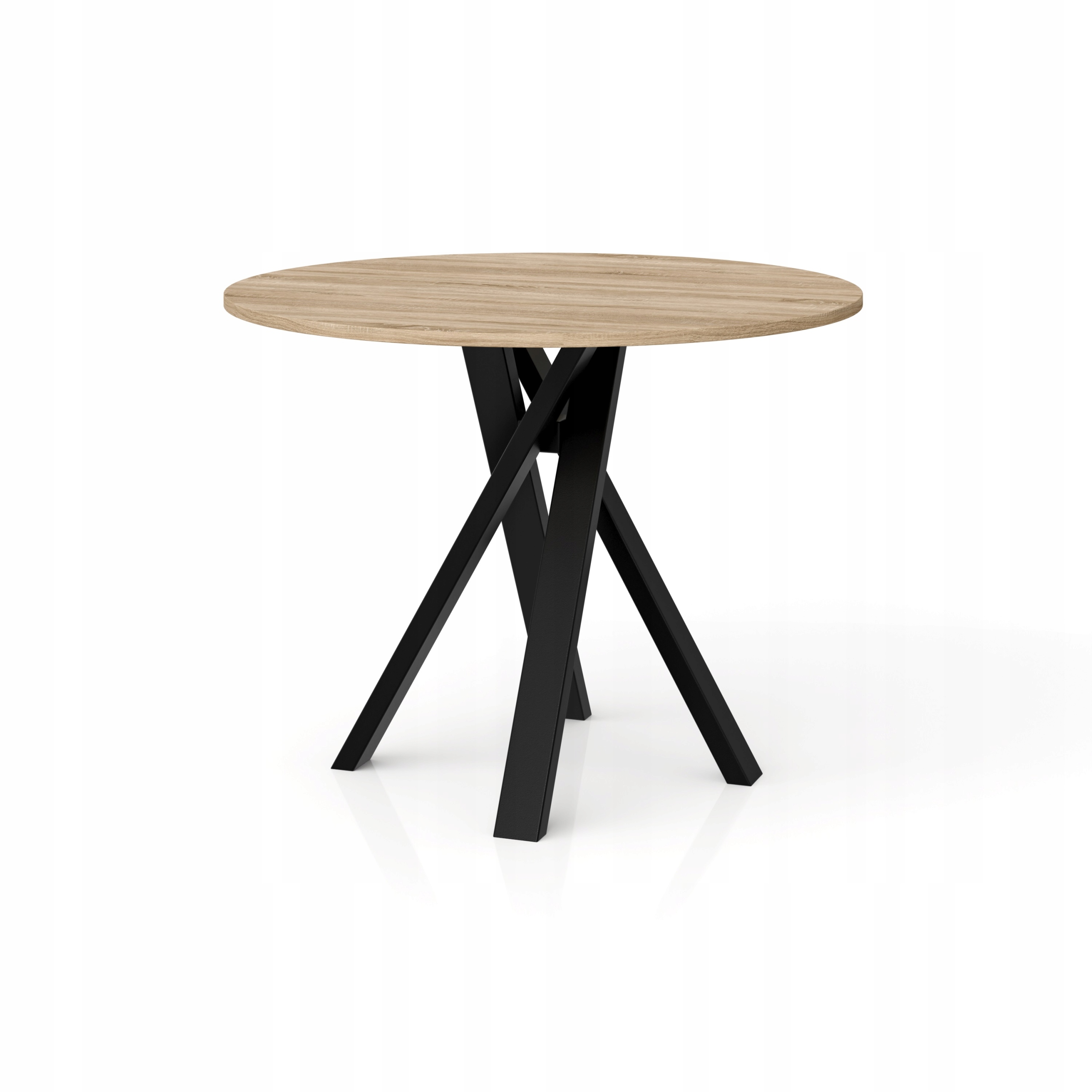 Moderní stůl do obývacího pokoje, velký stůl Dub Sonoma 110 cm, kancelářský stůl Loft