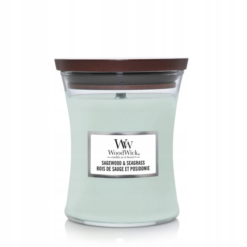 Woodwick Šalvěj a mořská tráva 275 g