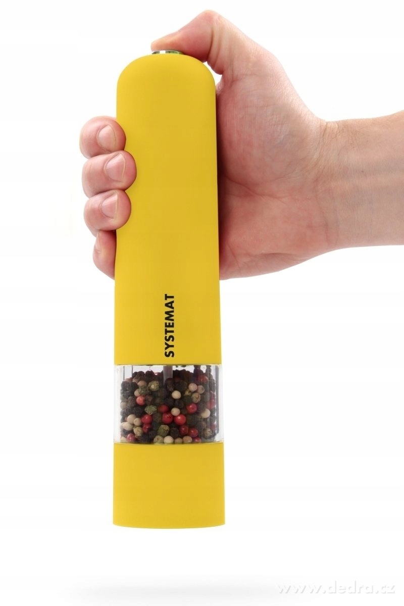 MŁYNEK ELEKTRYCZNY DO SOLI PIEPRZU PRZYPRAW LED Marka inna