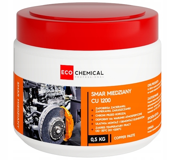Pasta Miedziana Smar Cu 1200 Ecochemical