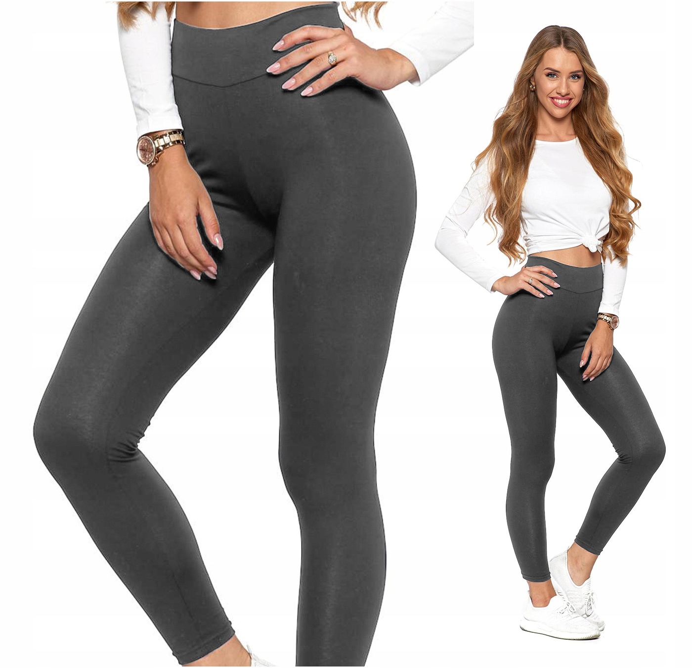 

Legginsy z wysokim stanem Moraj kryjące S/m
