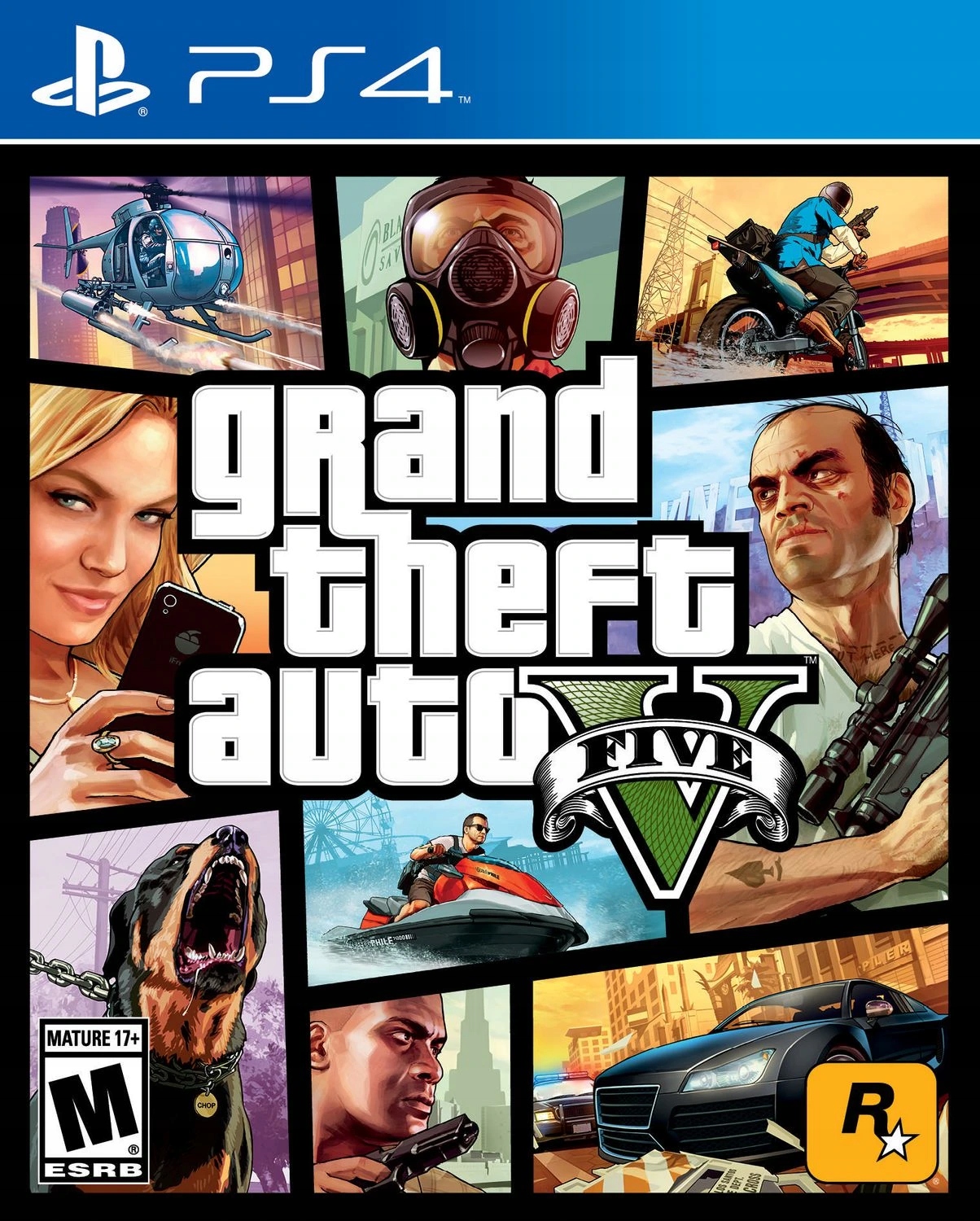 Grand Theft Auto V (GTA 5) Premium Online Edition (PS4)