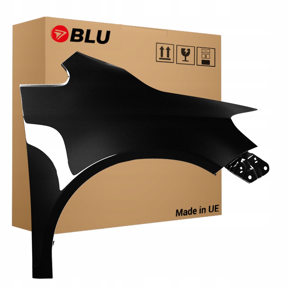 Blu Blatník Vw Golf V Plus 5 LC9Z pravý černý 05-09 přední BlackMagic