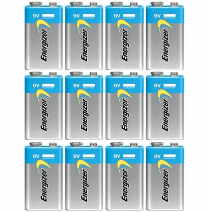 

12 x Bateria Energizer Advanced 6LR61 9V