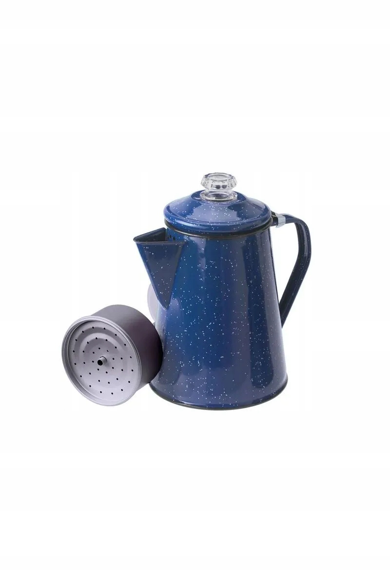 Gsi Turistická konvice s konvicí Percolator 8 Cup 1.2 l modrá
