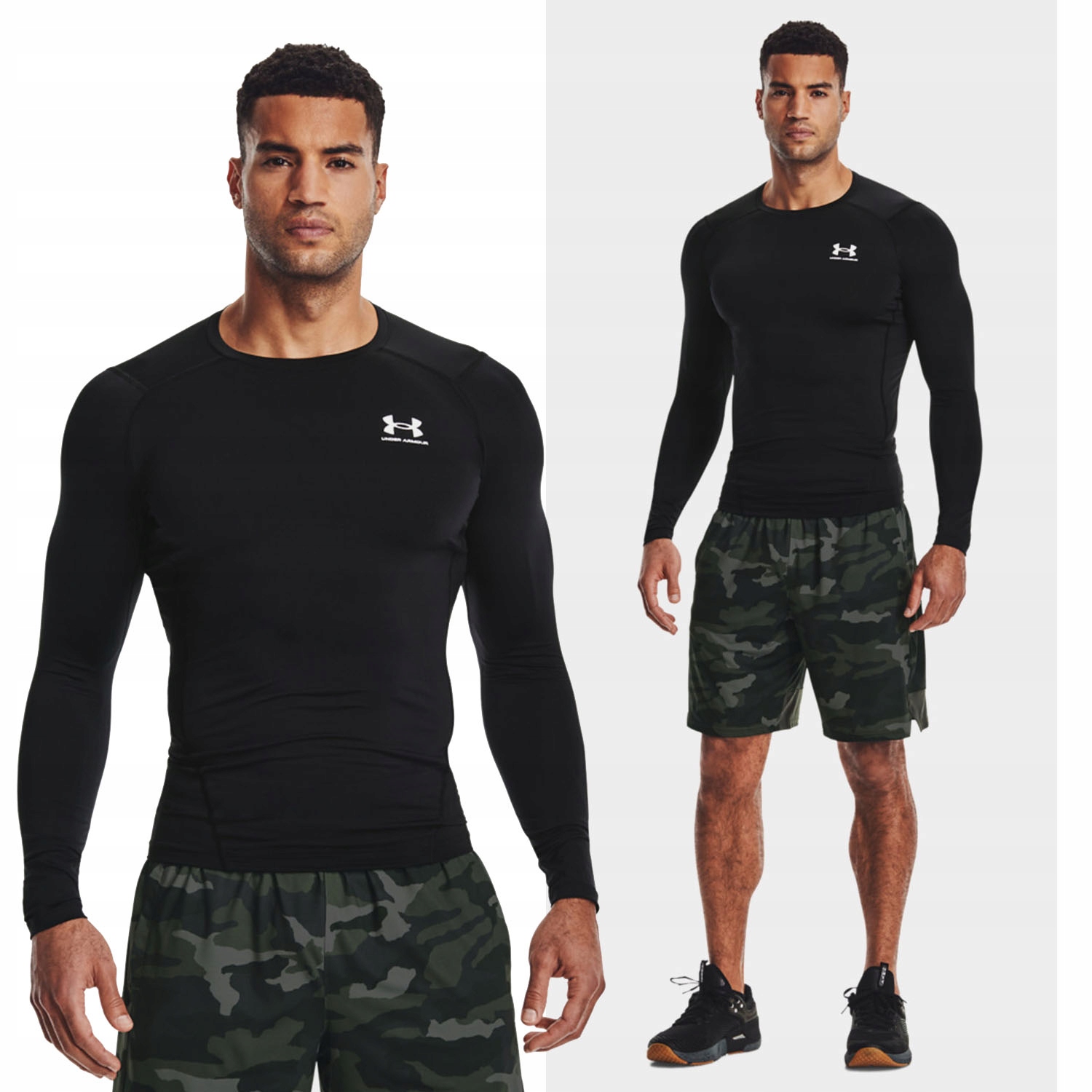 KOSZULKA MĘSKA UNDER ARMOUR LONGSLEEVE TERMOAKTYWNA SZYBKOSCHNĄCA 1361524