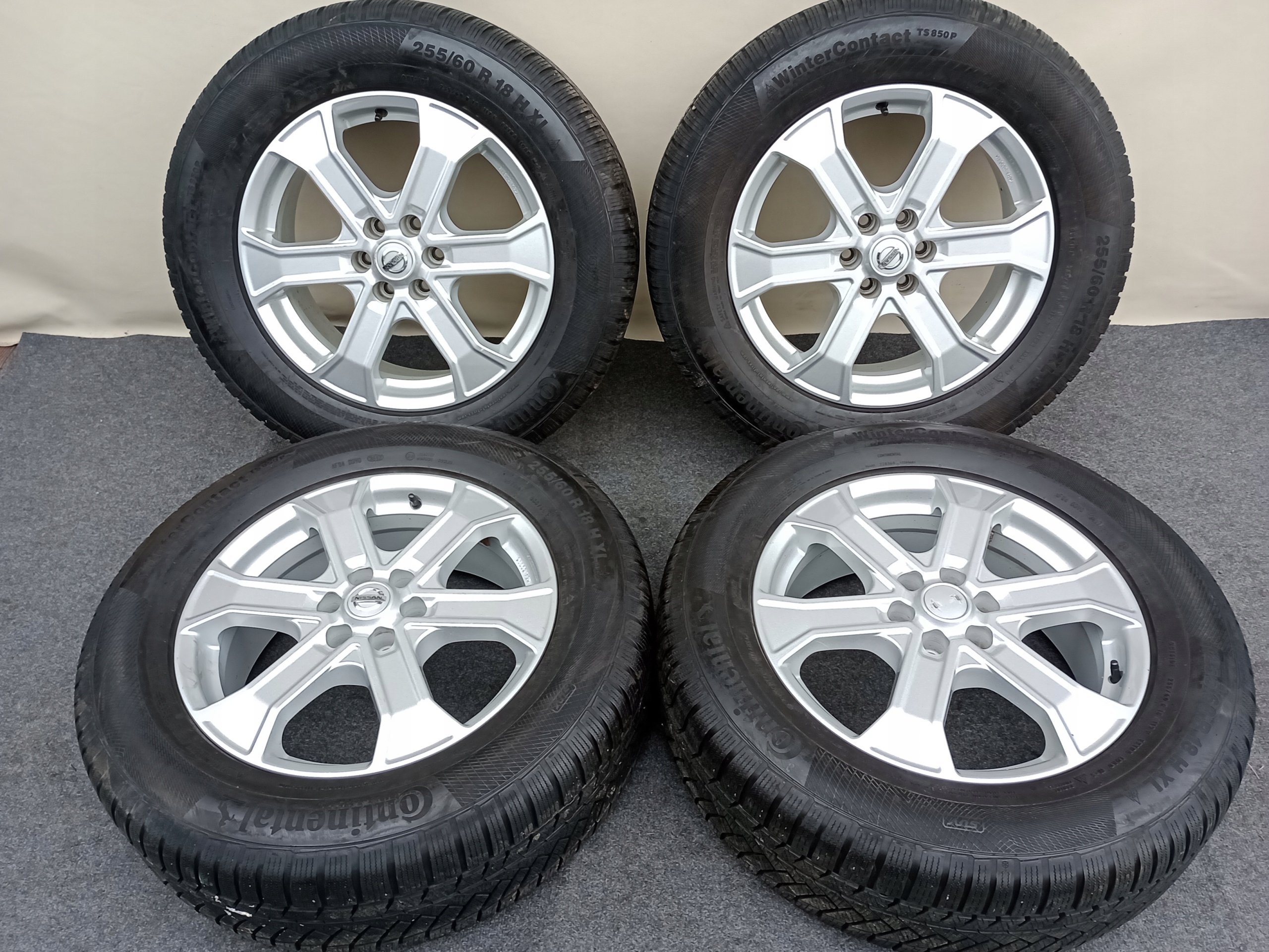 NISSAN NAVARA Np300 D23 КОЛЕСА ДИСКИj 18'' ET 45 ШИНИ 255/60 R18 ЗИМА