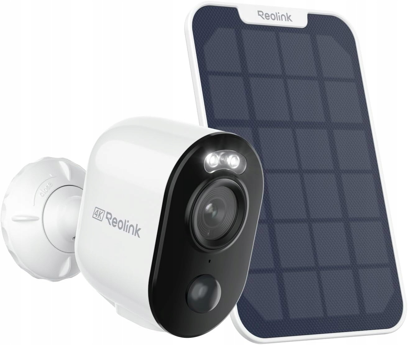 Vonkajšia solárna kamera 4K 8MP WiFi 2,4/5GHz IP65 6500mAh Monitorovanie