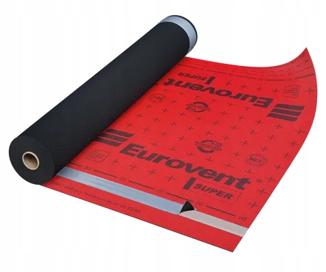Membrana Dachowa Eurovent Red 180g 10 mb Z Paskami Klejącymi