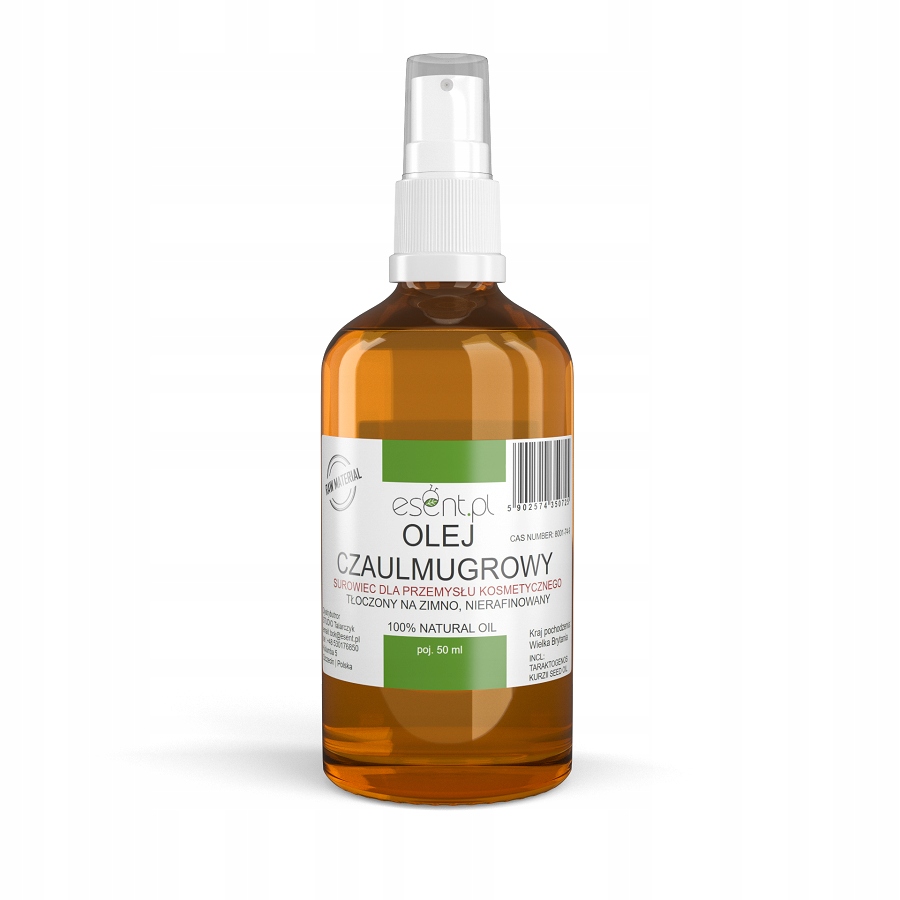 

Olej Czaulmugrowy (Chaulmoogra) Cp, nierafinowany