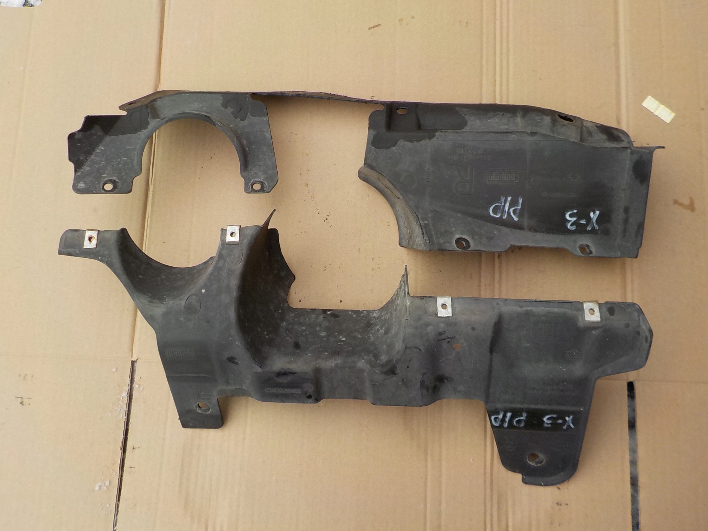 Blende Abdeckung Lenkgetriebe Lenkung bmw x3 e83 3403298 3403296